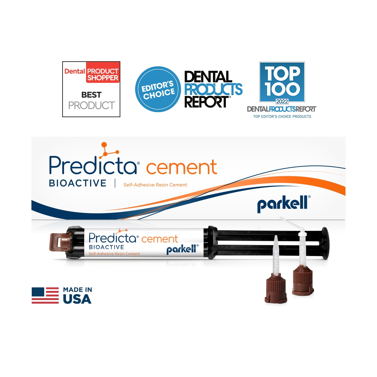 Predicta Cement kit and awards