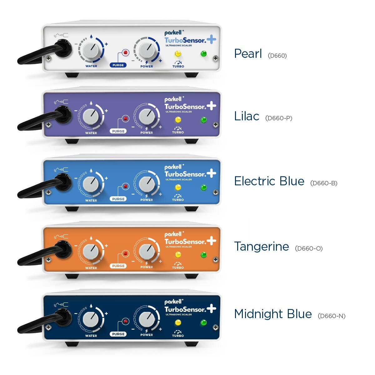 TurboSensor Plus color options